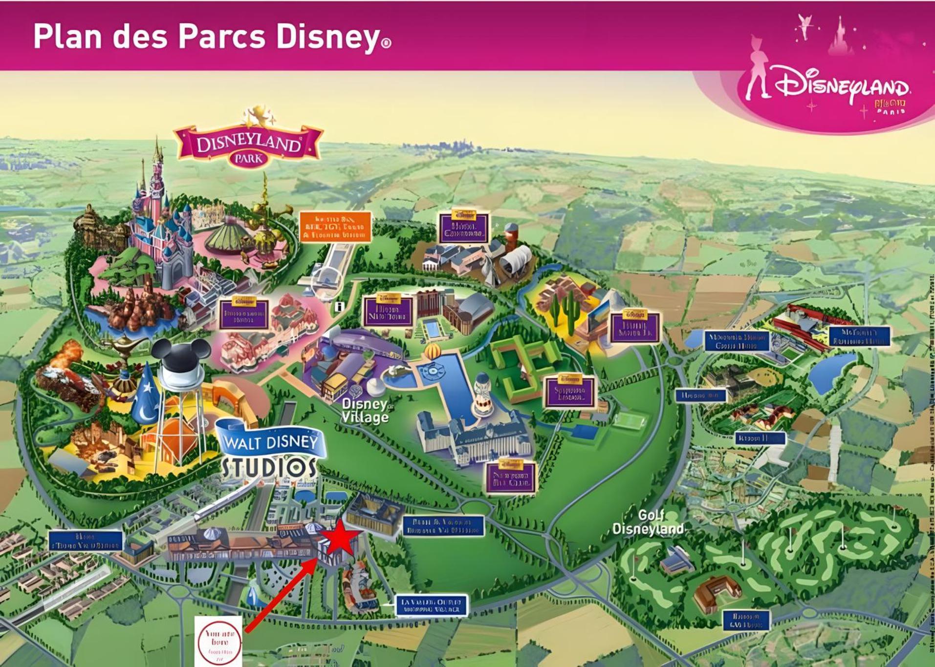 Place Toscane, 8P, Fibre Et Parking A Disneyland Serris Zewnętrze zdjęcie
